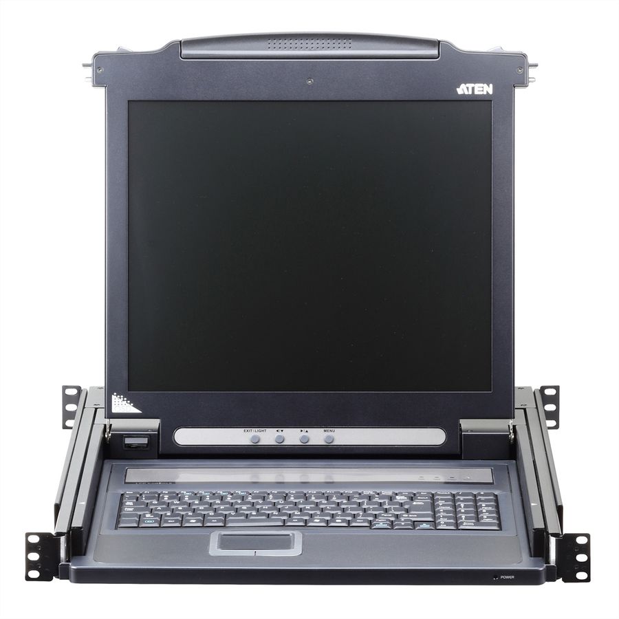 ATEN CL1000M Console KVM, LCD 43cm, VGA, PS/2, ES-Layout