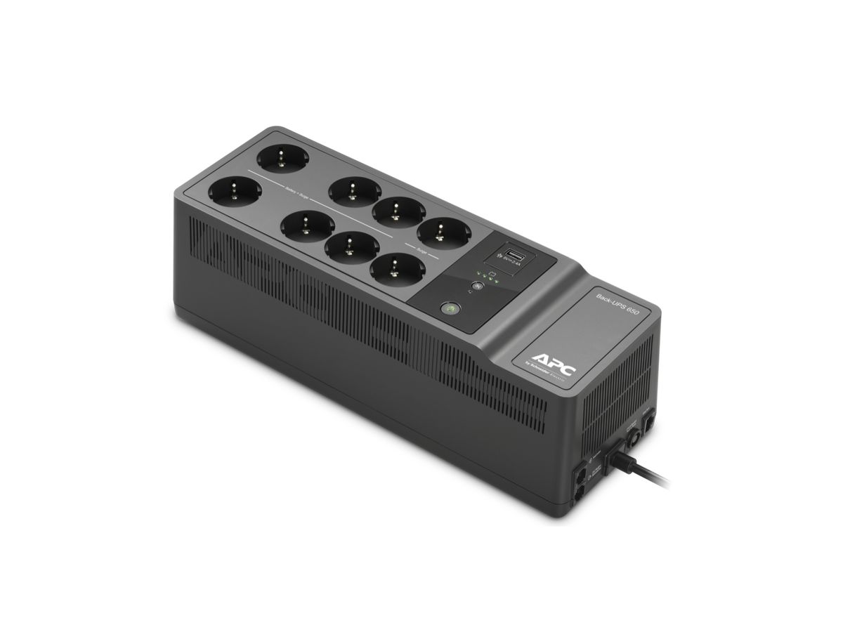 APC BE650G2-SP alimentation d'énergie non interruptible Veille 0,65 kVA 400 W 8 sortie(s) CA