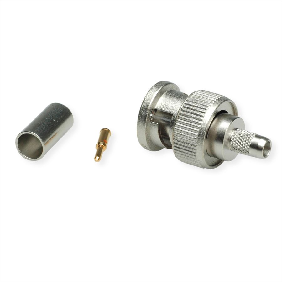 TELEGÄRTNER Connecteur à sertir BNC 50 ohms , pour RG-58C/U, standard