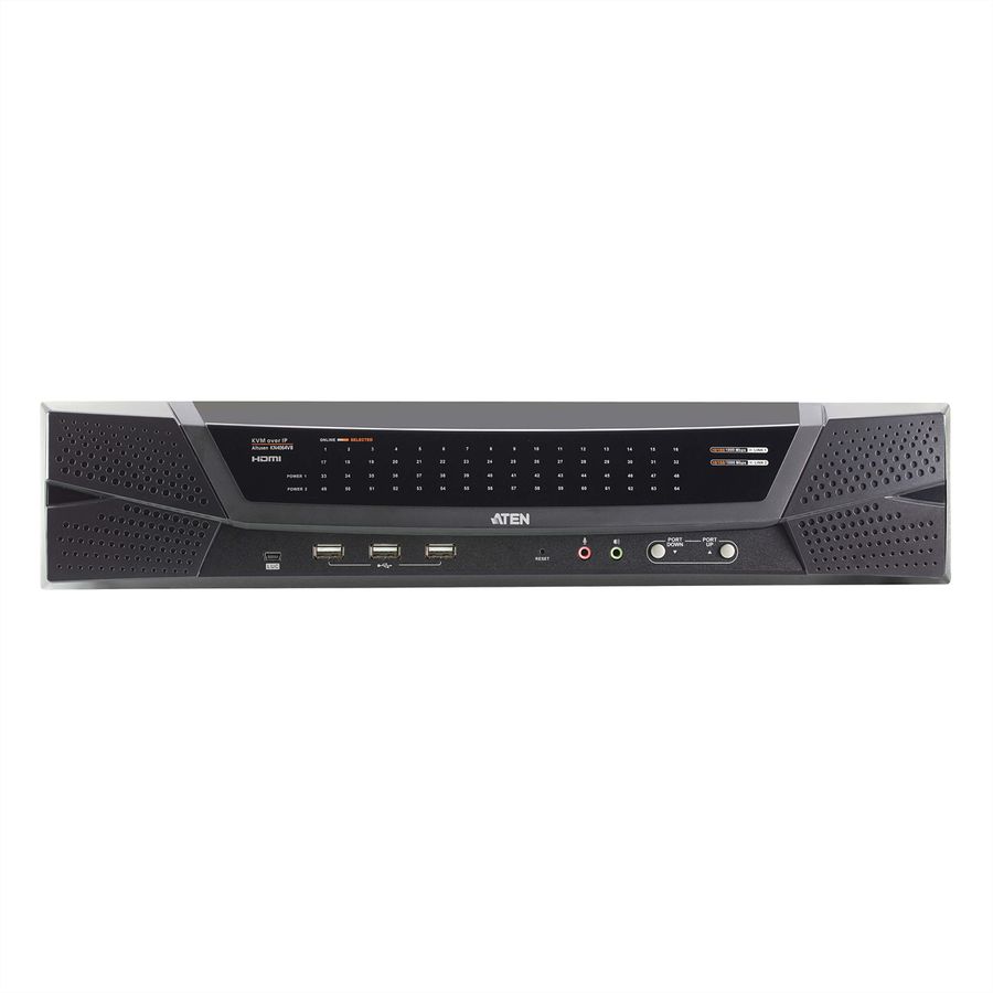 ATEN KN4064VB Commutateur KVM sur IP 64 ports Cat.5 Multi-Interface, 1 local/4 distant