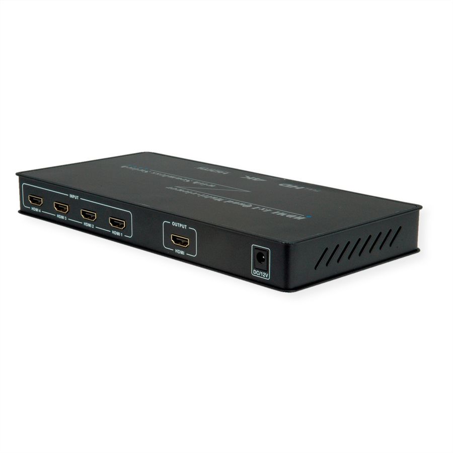 ROLINE Switch HDMI 4x1 QUAD multi vues en continu