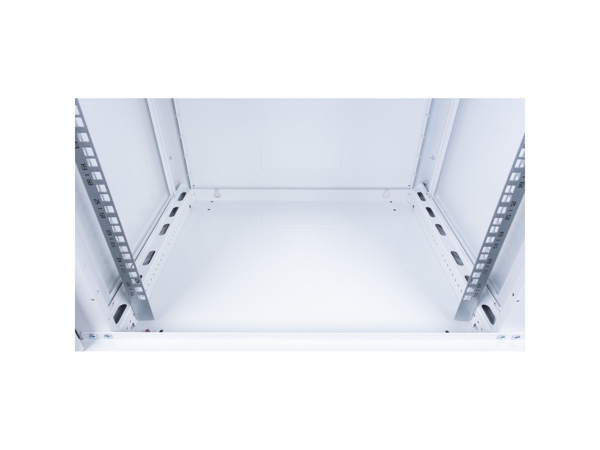 ROLINE 19" Boîtier mural Basic Plus 12U, 600x450 LxP gris