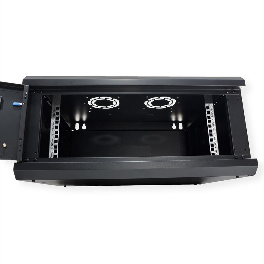 ROLINE 19" Boîtier mural Basic Plus 4U, 600x450 LxP noir