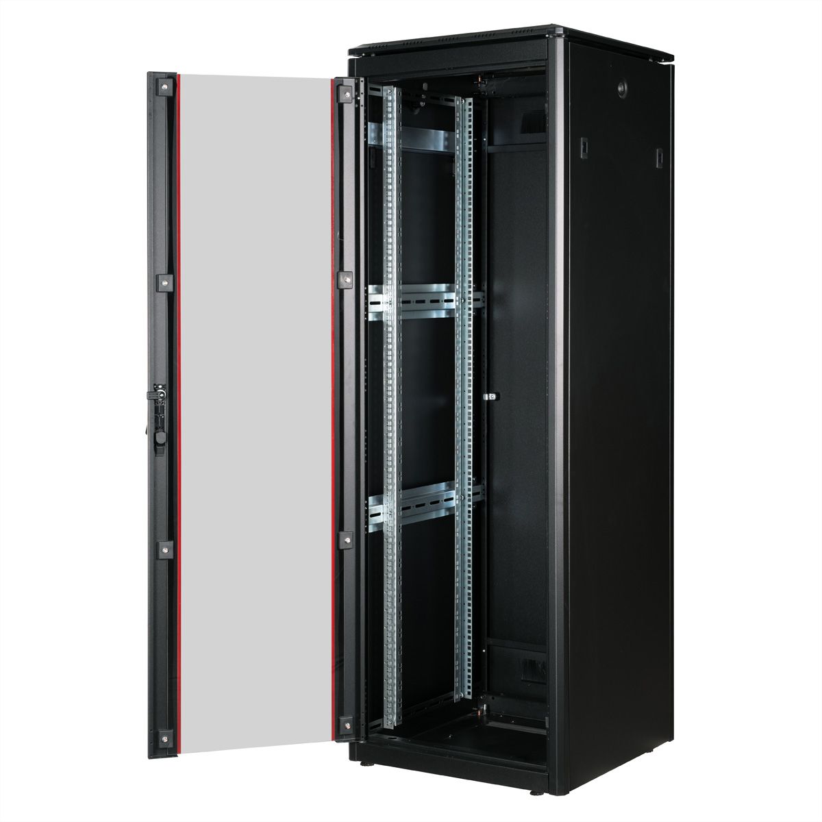 ROLINE 19" Baie réseau Pro 36U, 600x800 LxP Porte verre noir
