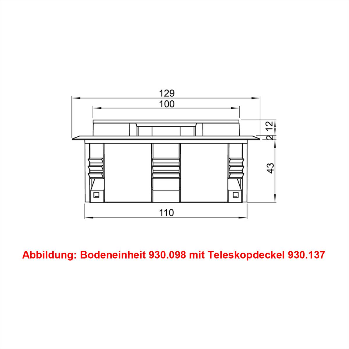 BACHMANN Bloc de sol Easy-Outlet noir