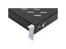 ROLINE 19" Etagère 1U, 500P 50 kg noir