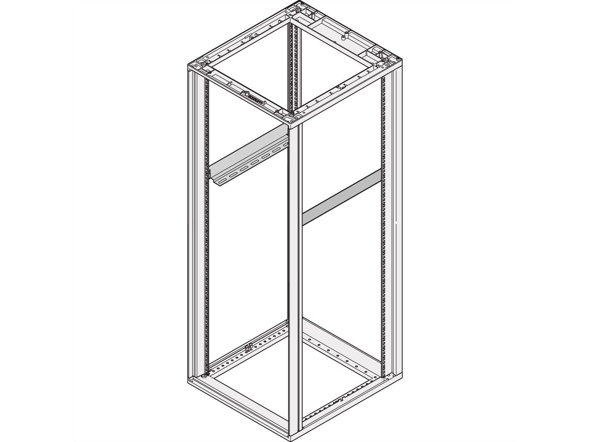 SCHROFF Glissières 900P 25KG x2
