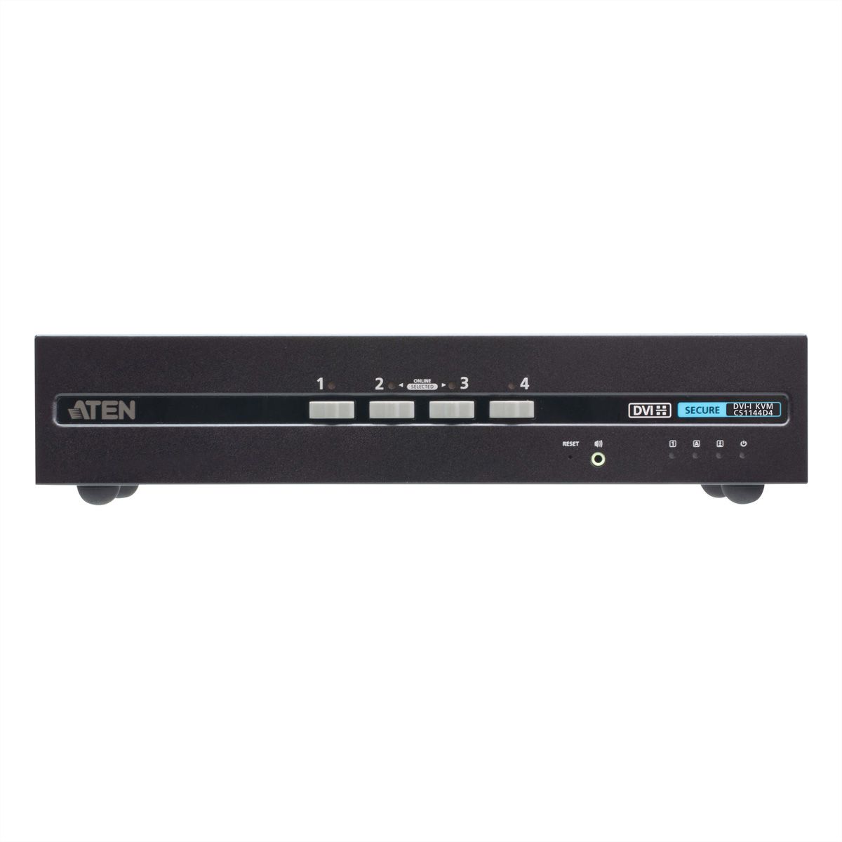 ATEN CS1144D4 Commutateur KVM sécurisé DVI à 4 ports USB et double affichage