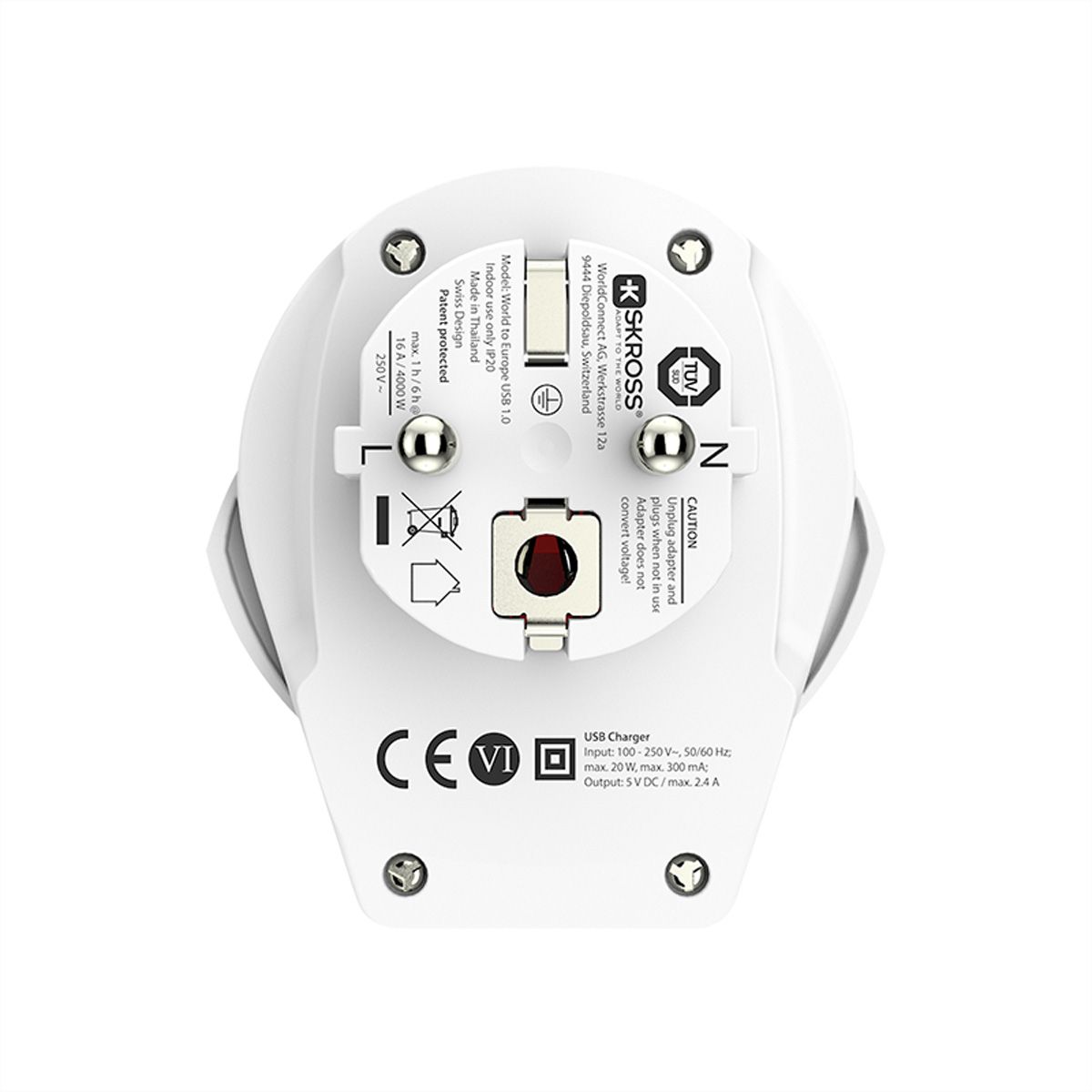 SKROSS Du monde à l'Europe + USB