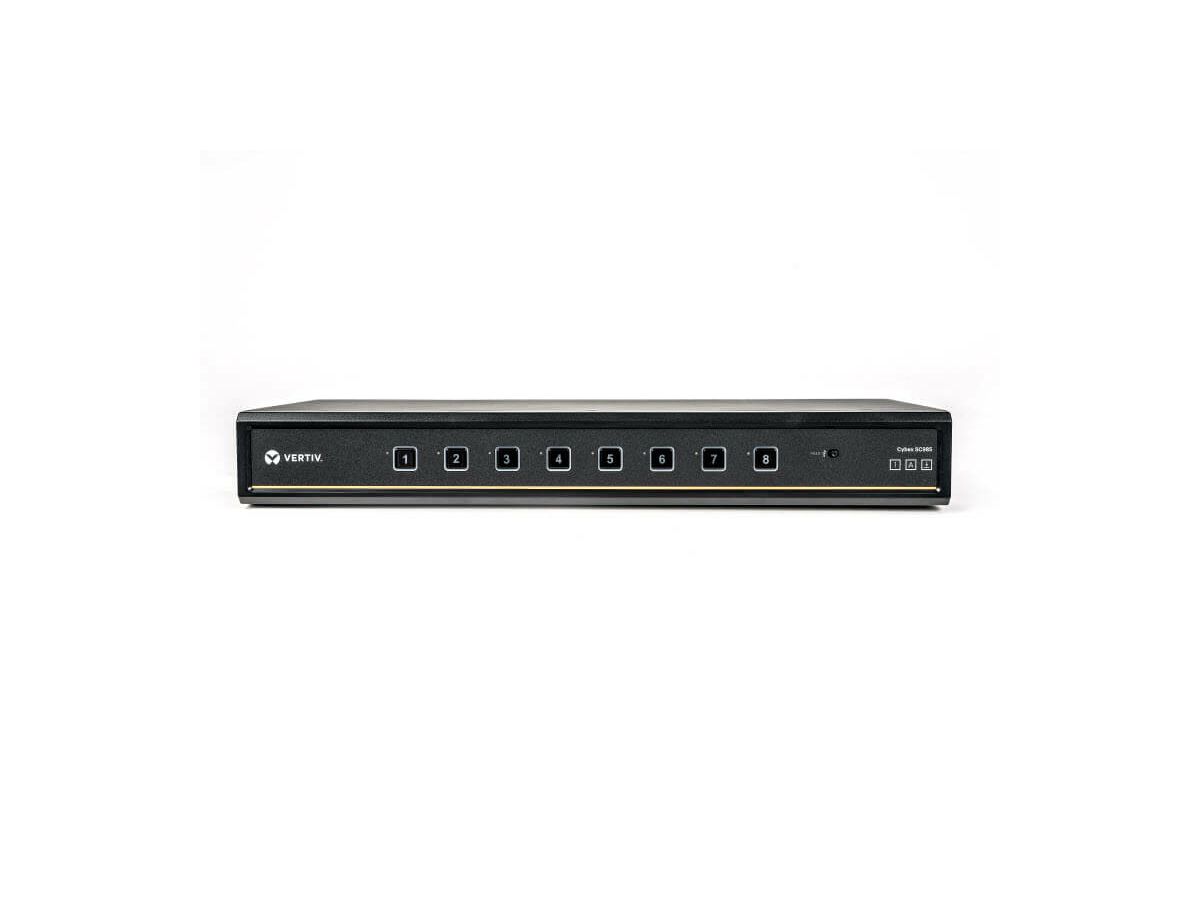 Vertiv SC985DPH-400 commutateur écran, clavier et souris Grille de montage Noir