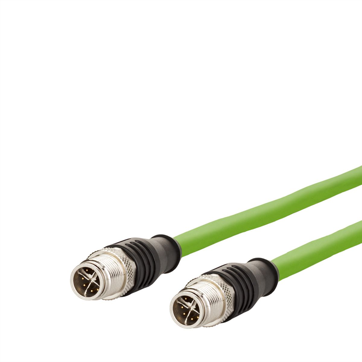 METZ CONNECT Câble Ethernet industriel M12, codage X, 1 m
