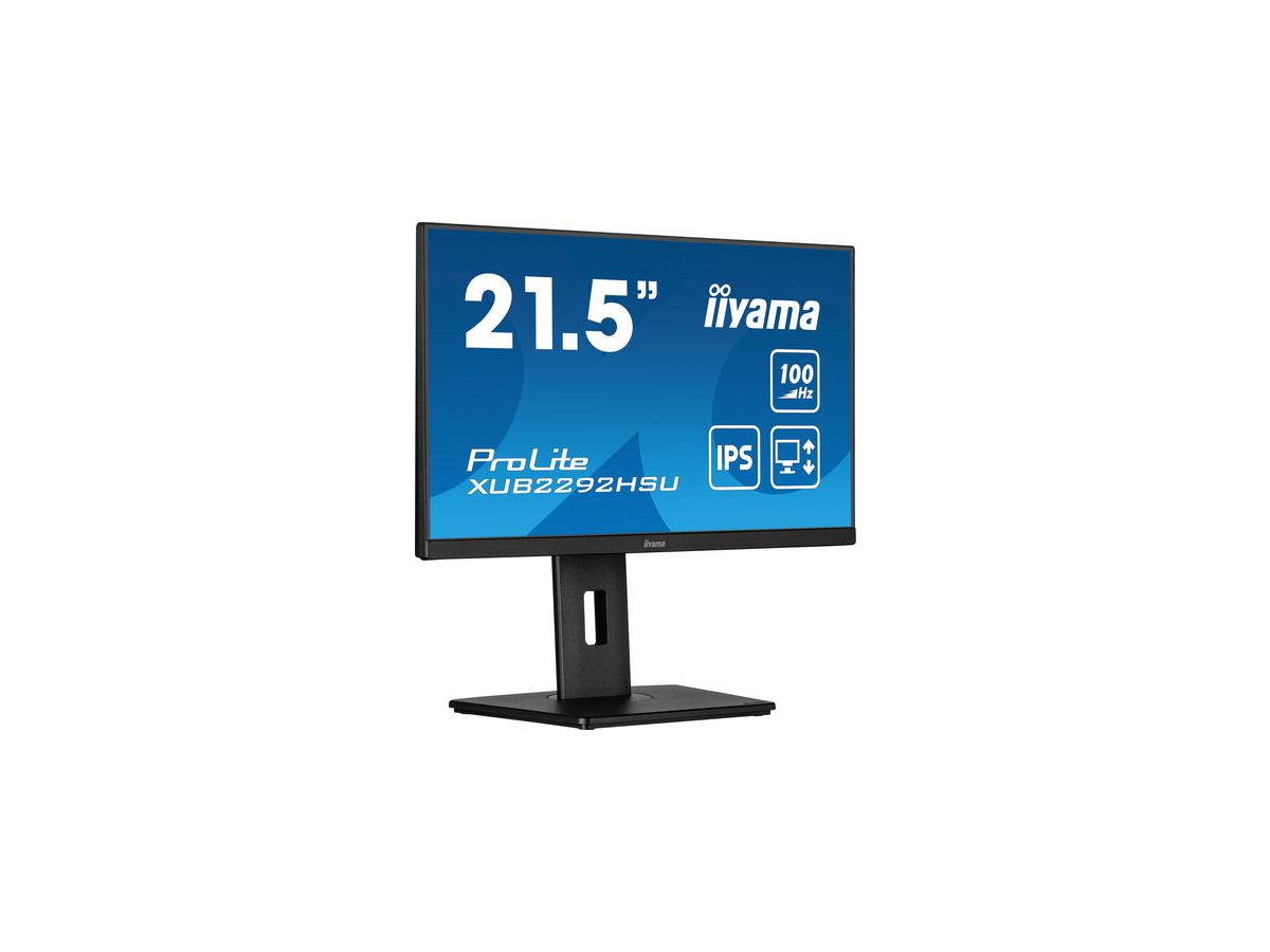 iiyama ProLite XUB2292HSU-B6 écran plat de PC 55,9 cm (22") 1920 x 1080 pixels Full HD LED Noir