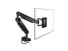 BACHMANN ZG1 bras pour moniteur DS noir, montage sur bureau, 17-34 pouces, jusqu'à 11 kg