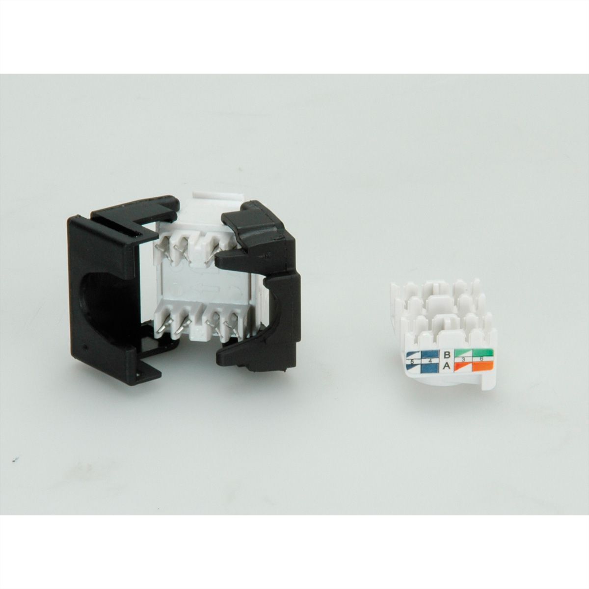 VALUE Keystone Cat.6 (Classe E) , non-blindé, sans outillage, blanc