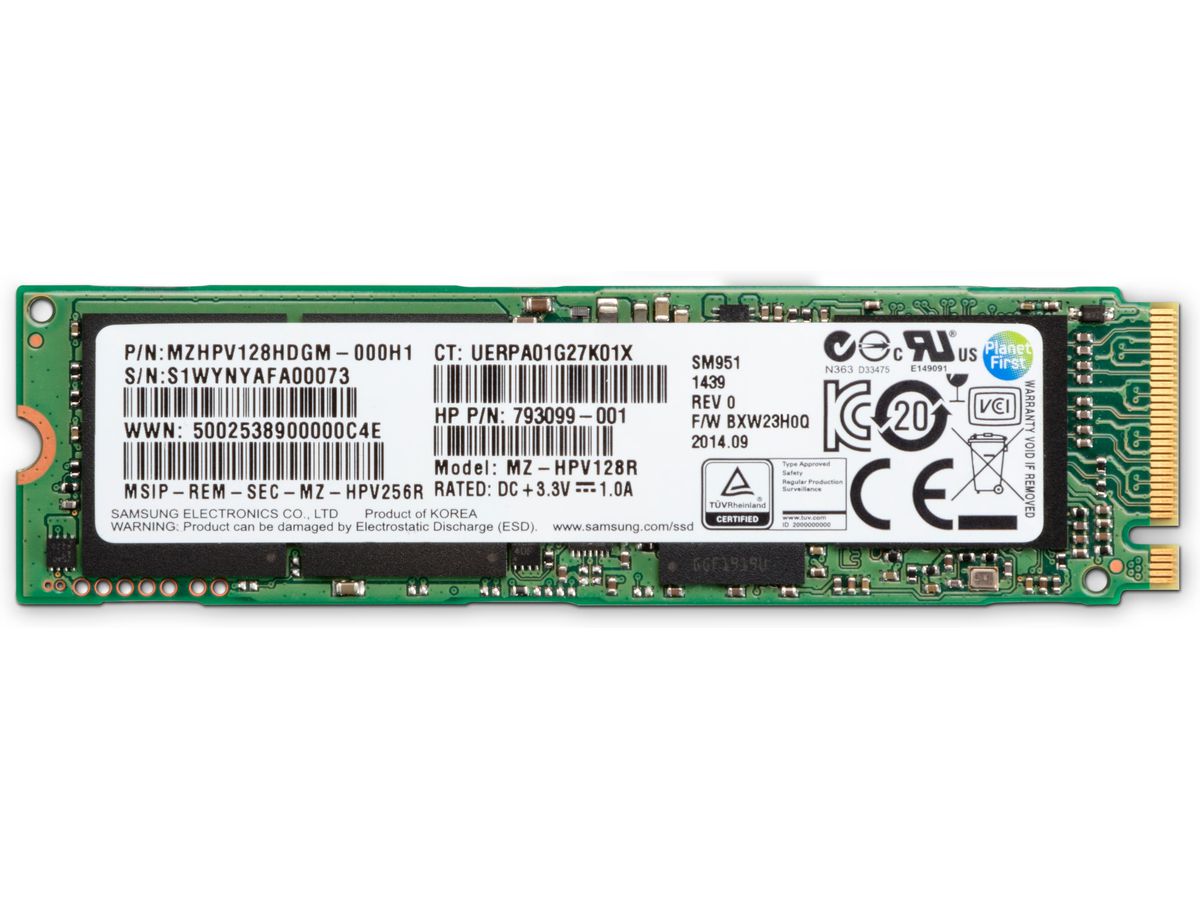 HP Z Turbo Drive M.2 512 Go PCI Express 3.0 TLC NVMe