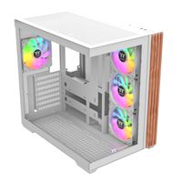Thermaltake View 380 WS ARGB Tour Midi, blanc