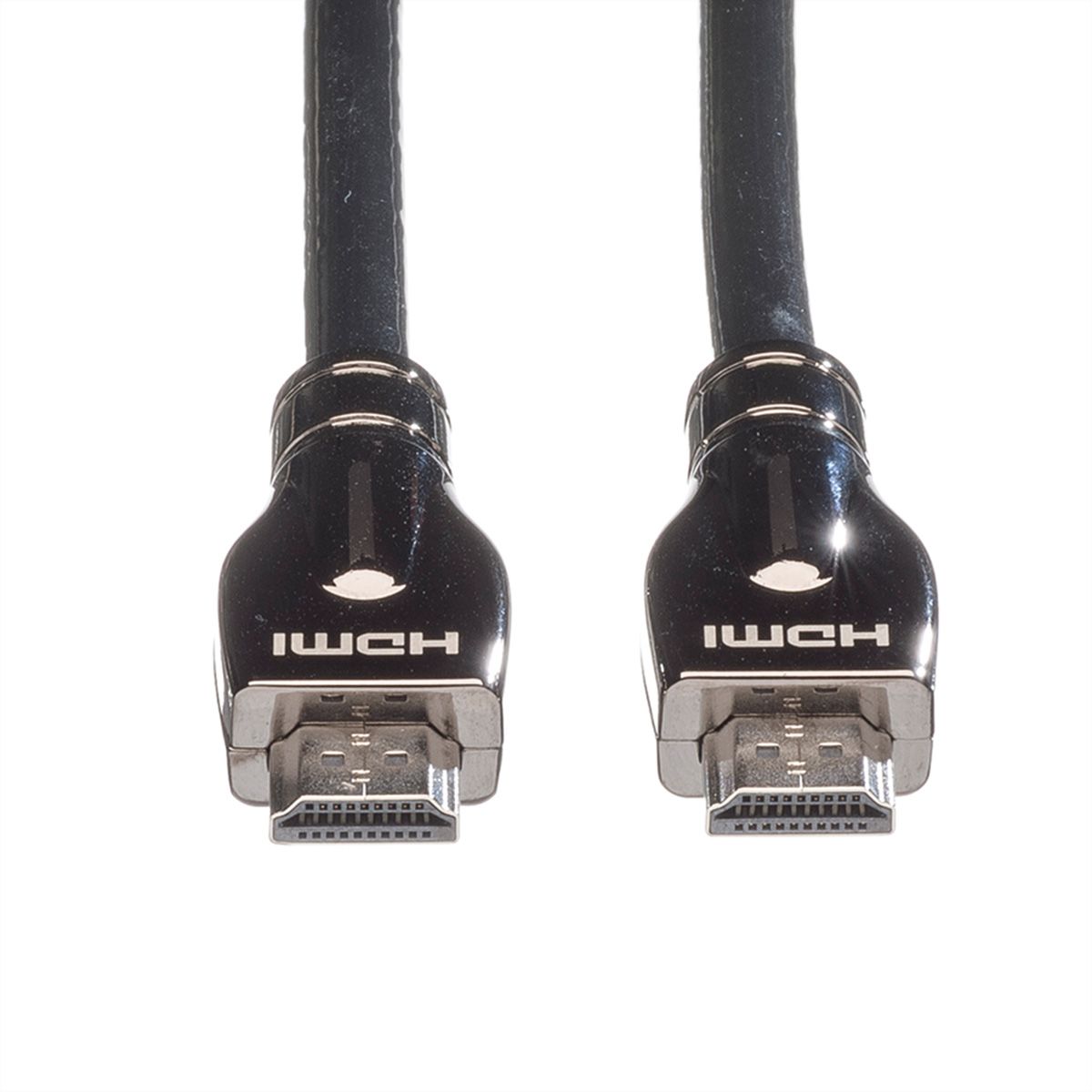 ROLINE Câble HDMI Ultra HD avec Ethernet, 4K, M/M, noir, 20 m