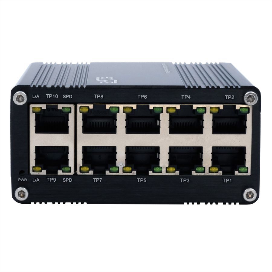 EXSYS EX-62025 Switch Ethernet industriel à 10 ports