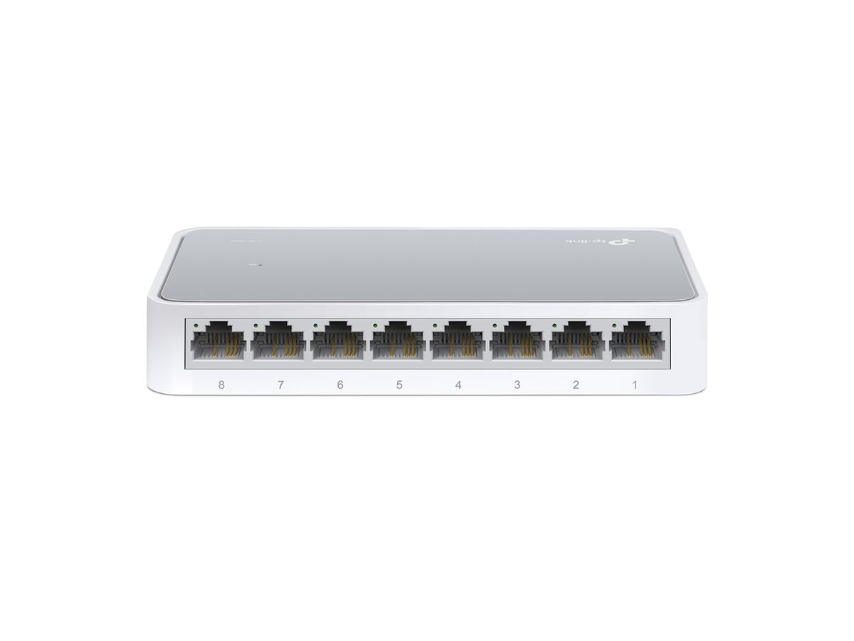 TP-Link TL-SF1008D commutateur réseau Non-géré Fast Ethernet (10/100) Blanc