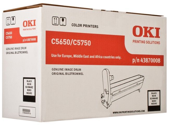 OKI Black image drum for C5650/5750 20000pages Noir tambour d'imprimante
