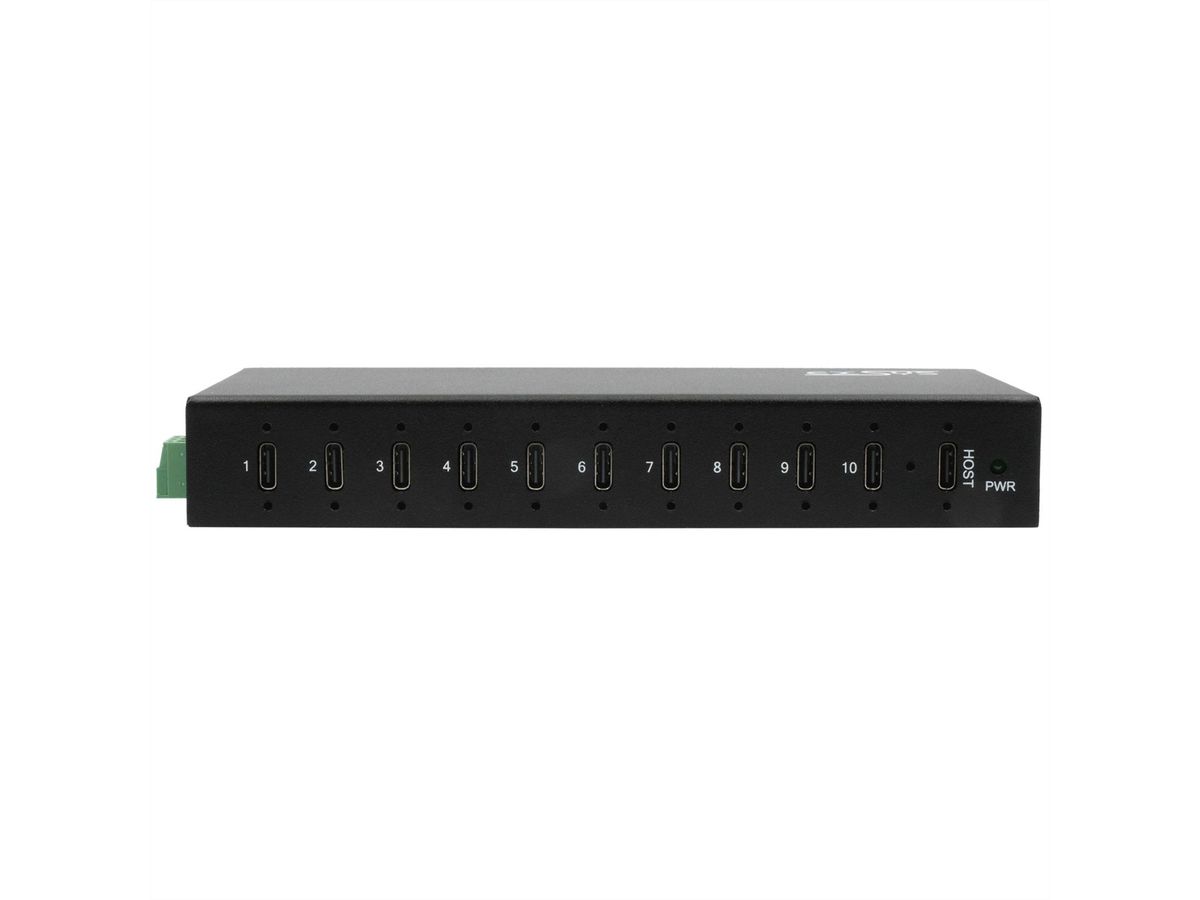 EXSYS EX-12270HMS HUB métallique 10 ports USB 3.2 Gen 2, 10x USB type C