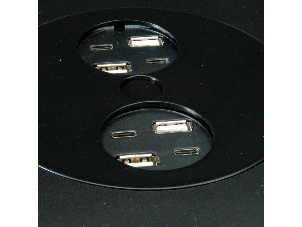 BACHMANN MOV:E POWER UNIT 4x Chargeurs USB-A/C, 220W , blanc