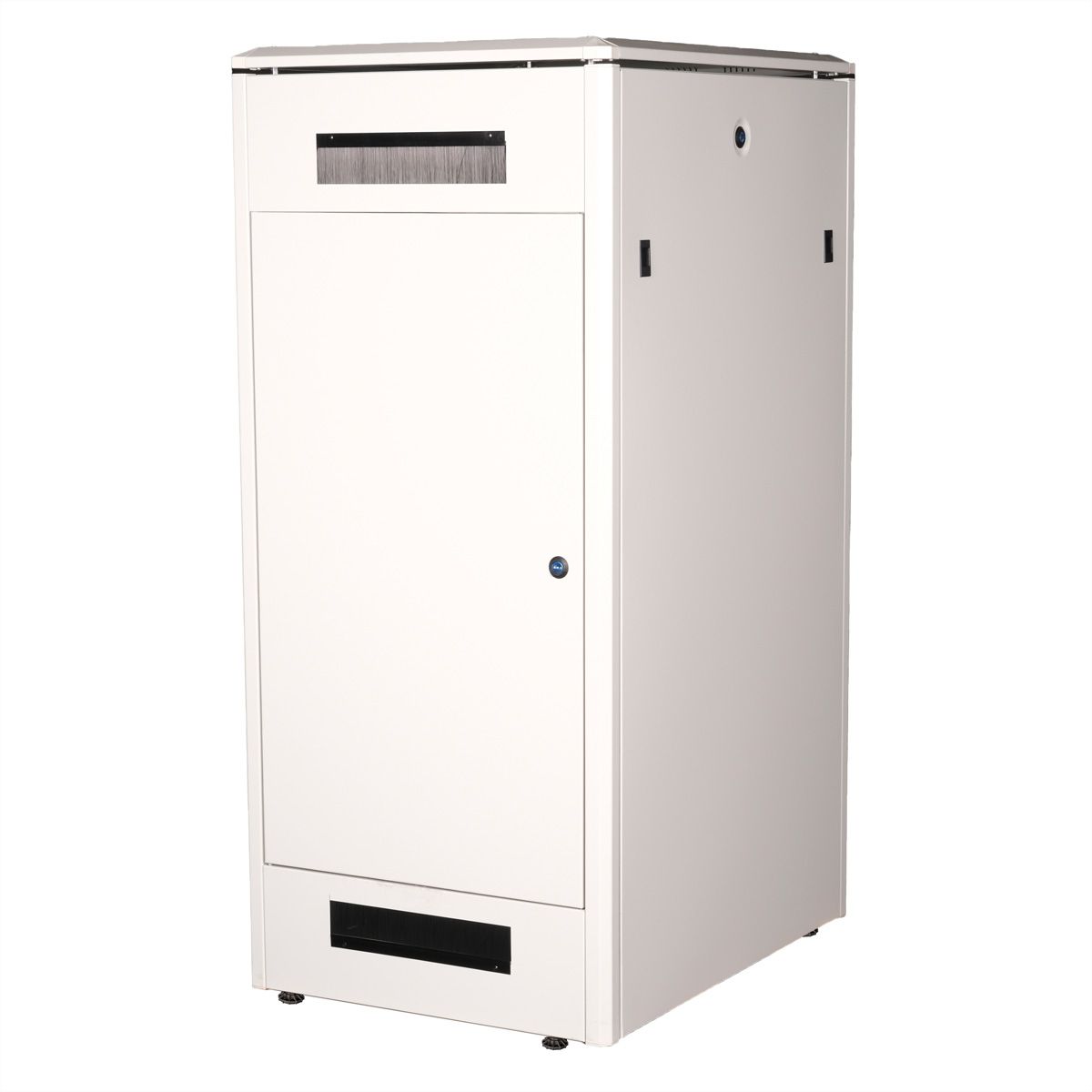ROLINE 19" Baie réseau Pro 26U, 600x800 LxP Porte verre gris