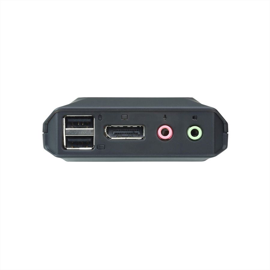 ATEN CS22DP Commutateur KVM DP USB 2 ports avec sélecteur de port distant