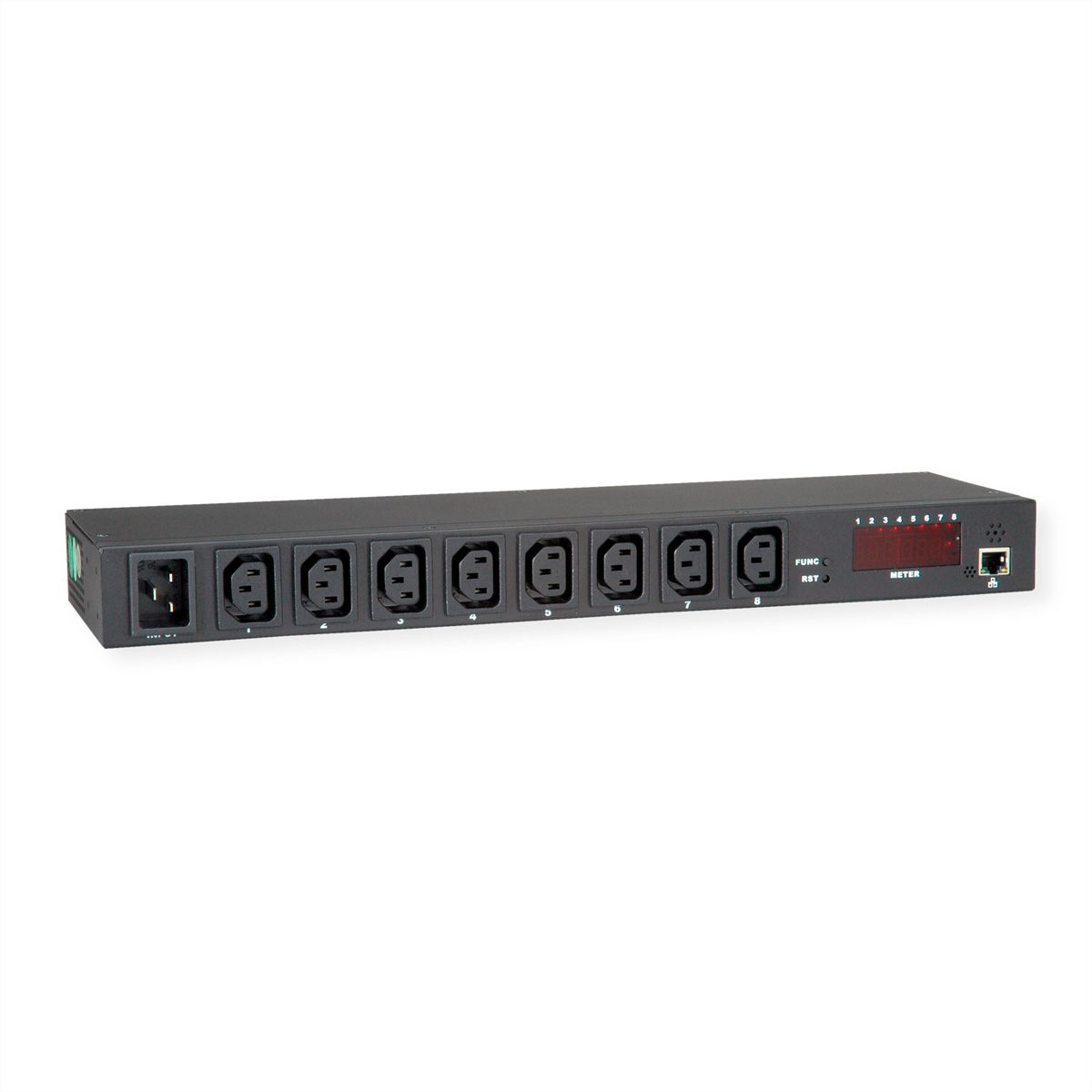 Value Multiprise 19'', commande via IP, 8 prises