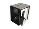 VALUE Armoire murale 12 UH (HxLxP) 640x570x450mm, noir