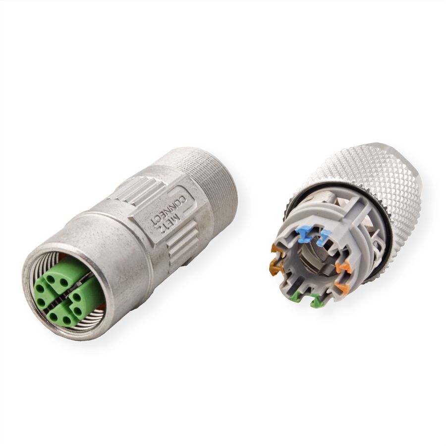 METZ CONNECT M12 connecteur codage X IP67, confectionner sur site