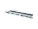 TELEGÄRTNER Panneau 19", 1 UH vide, gris
