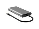 VALUE Station d'accueil USB type C, 2x HDMI (4K60 et 4K30), 1x DP 4K60, 1x VGA, 1x Gb Ethernet, 2x USB C, 2x USB A (3.2 Gen1 et USB 2.0, 1x type C PD