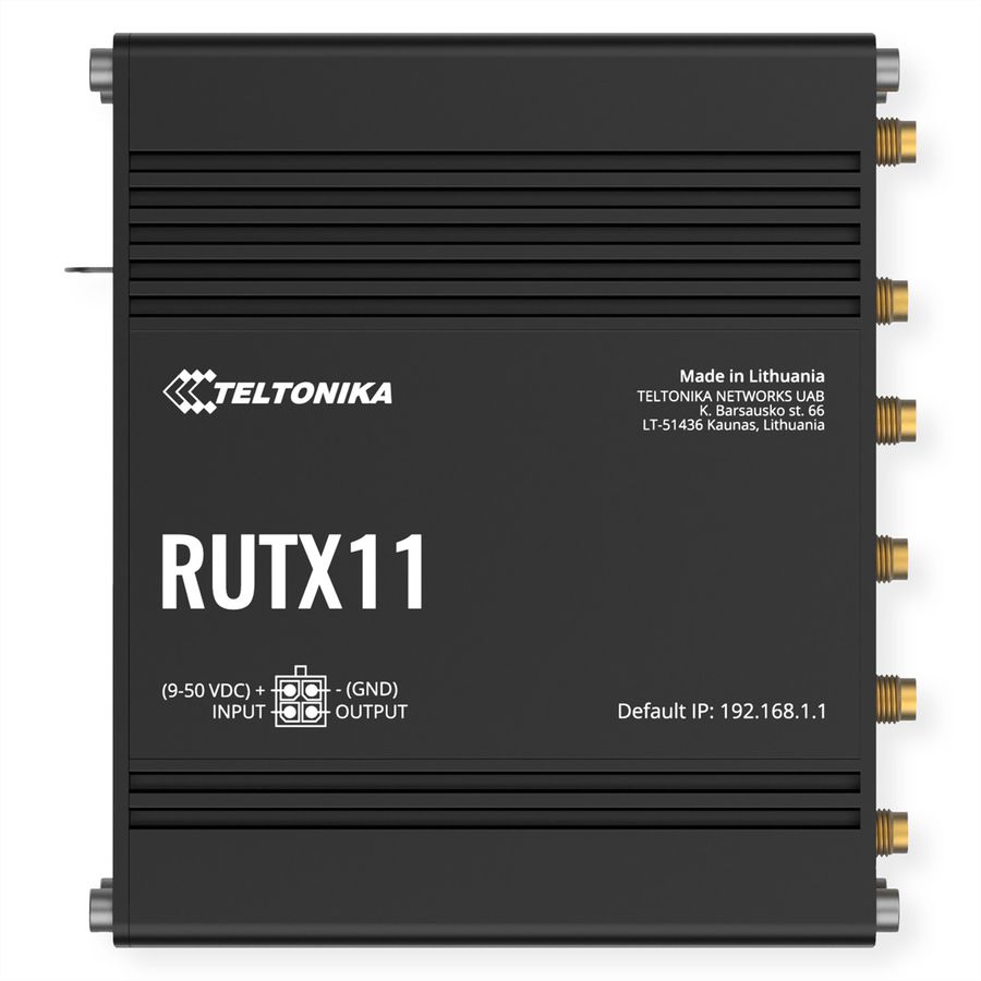 TELTONIKA RUTX11 LTE/4G Routeur industriel