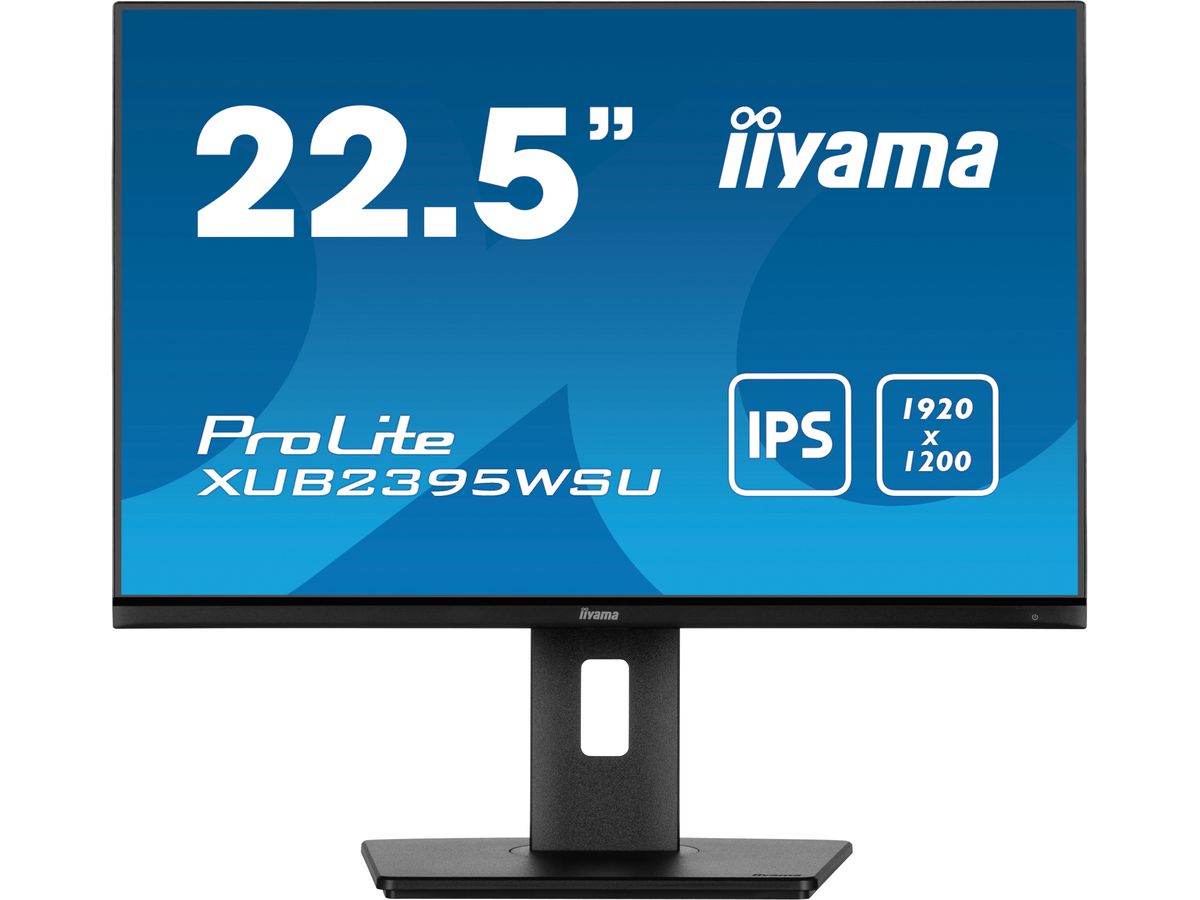 iiyama ProLite XUB2395WSU-B5 écran plat de PC 57,1 cm (22.5") 1920 x 1200 pixels WUXGA LCD Noir