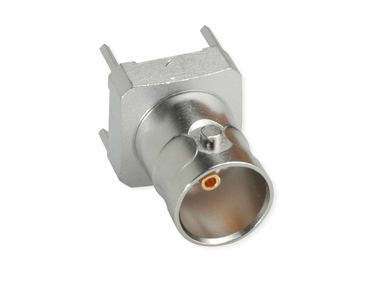 TELEGÄRTNER Prise BNC 75 Ω, connexion à souder, droite
