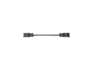 BACHMANN Câble prolongateur GST18-3 Mâle / coupleur, 2 m, noir, 1 m