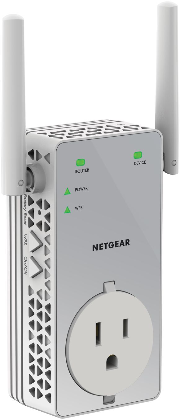 Netgear AC750 Network transmitter Gris