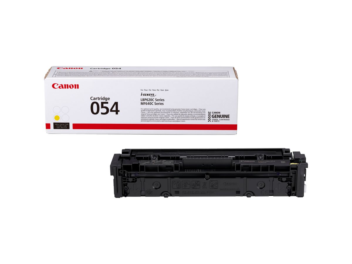 Canon Cartouche de toner 054, jaune