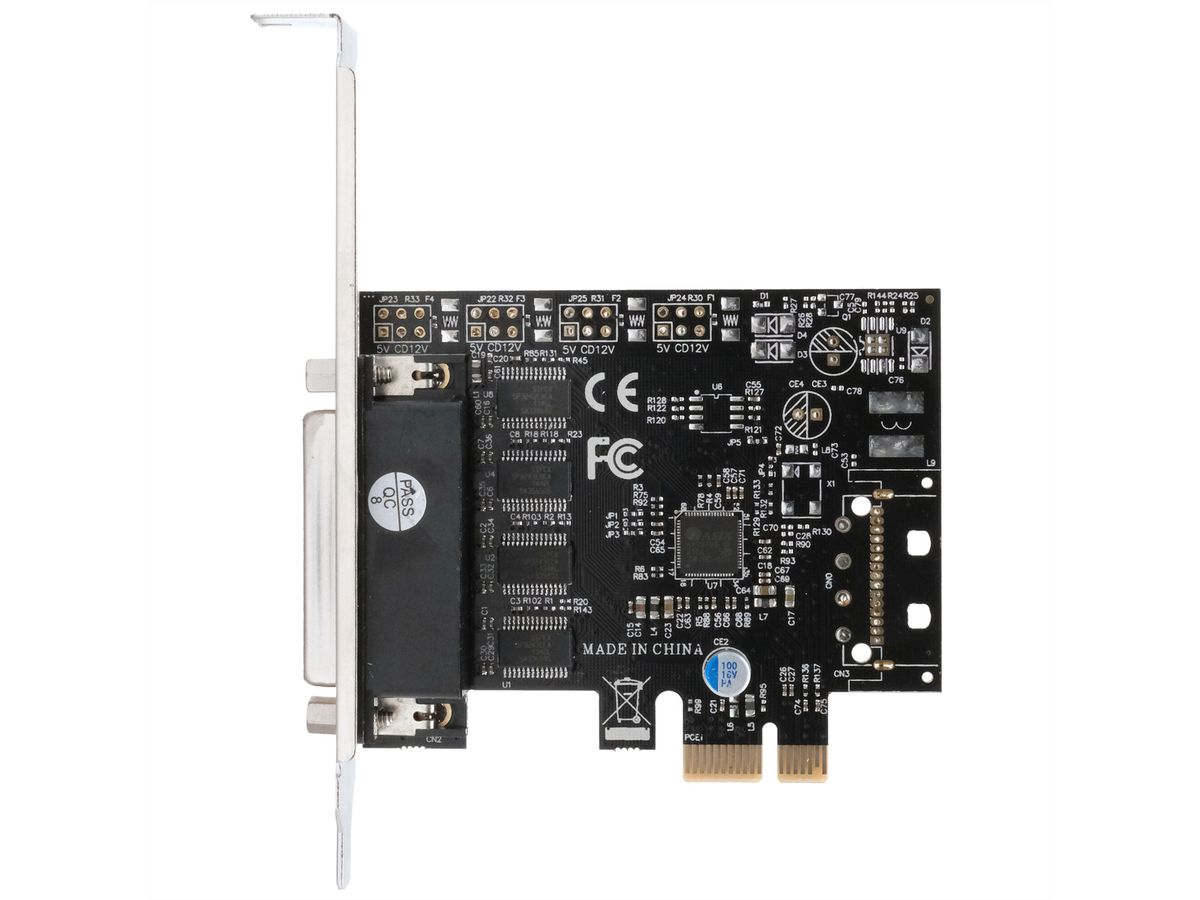 EXSYS EX-46024 Carte PCIe, 4x RS232