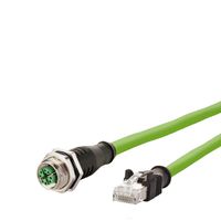 METZ CONNECT Câble Ethernet industriel M12-RJ45, codage X, 1 m