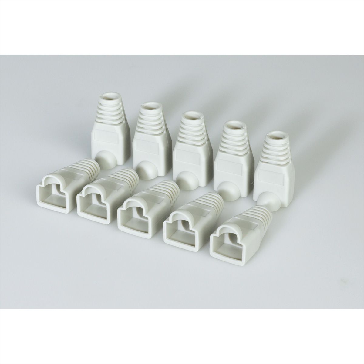 ROLINE Embout anti-pliage, gris pour RJ-45
