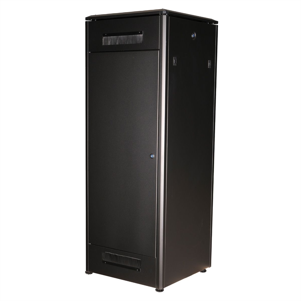 ROLINE 19" Baie réseau Pro 32U, 600x600 LxP Porte verre noir