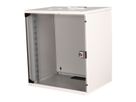 ROLINE 19" Boîtier mural Basic 12U, 540x400 LxP gris, EN KIT