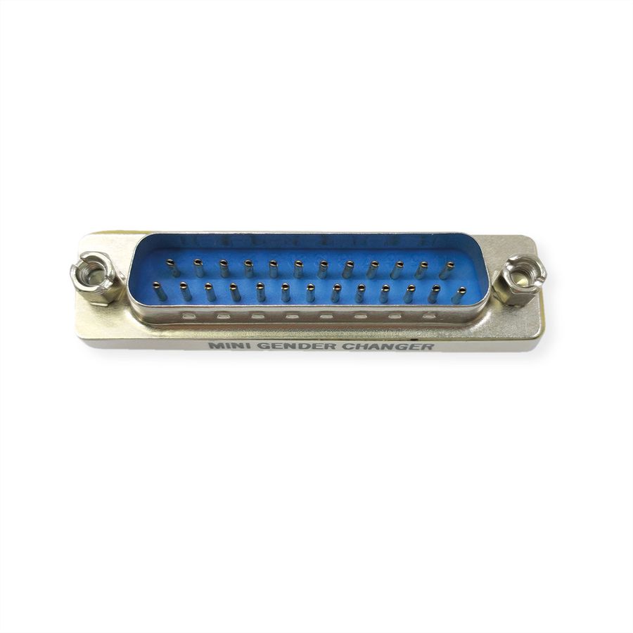 VALUE Mini changeur de genre 25 pôles mâle / mâle