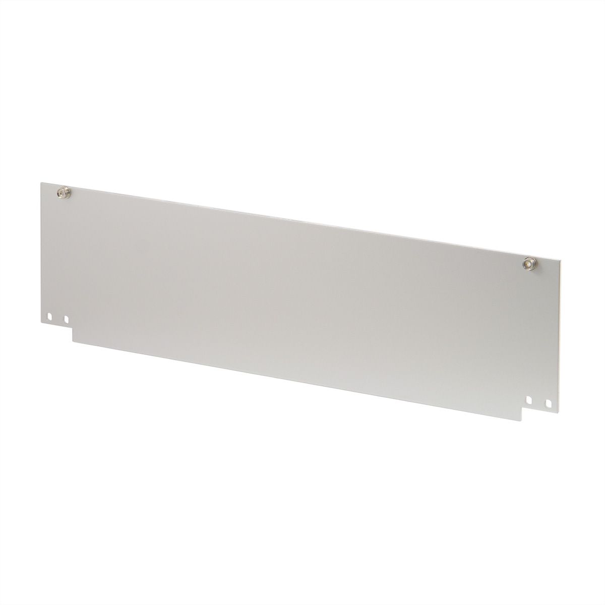 Face avant Inpac SCHROFF, avec charnières en bas, 6 U, 2,5 mm, alu, anodisé, bords non traités