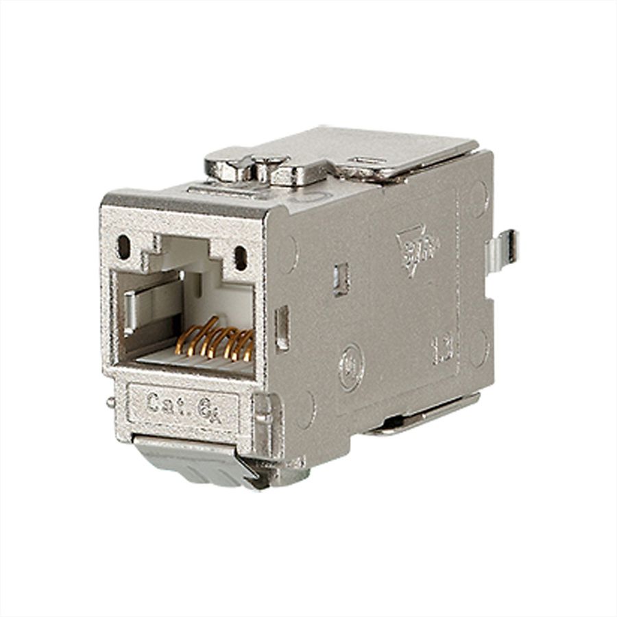 METZ CONNECT Module Cat.6A (Classe EA), 180°, montage du câble sans outil