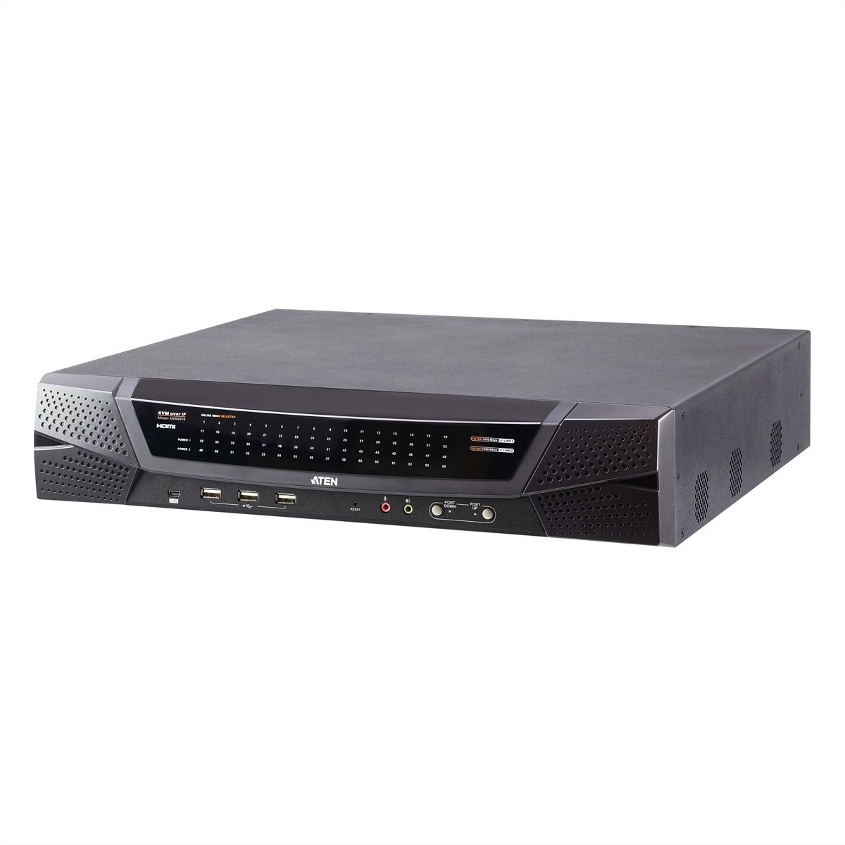 ATEN KN4064VB Commutateur KVM sur IP 64 ports Cat.5 Multi-Interface, 1 local/4 distant