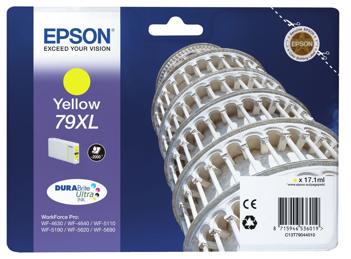 Epson Encre Jaune "Tour de Pise" XL (2 000 p)