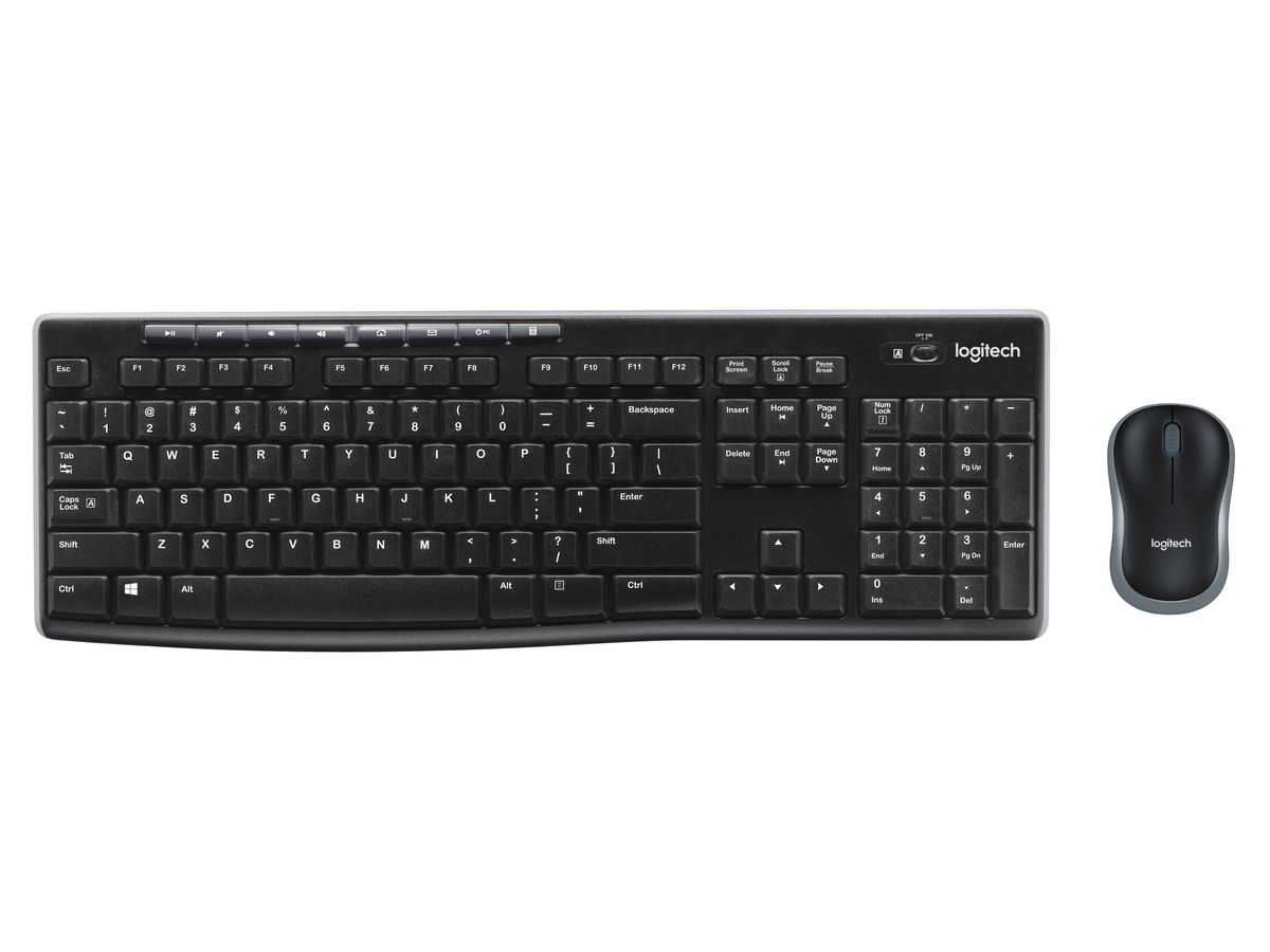 LOGITECH Clavier/Souris Wireless MK270